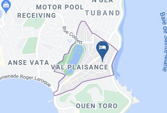 Noumea - Motel Le Bambou Maps