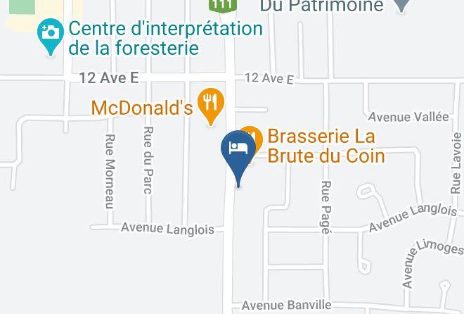 Abitibi Ouest Regional County Municipality - Motel Le Bivouac Maps