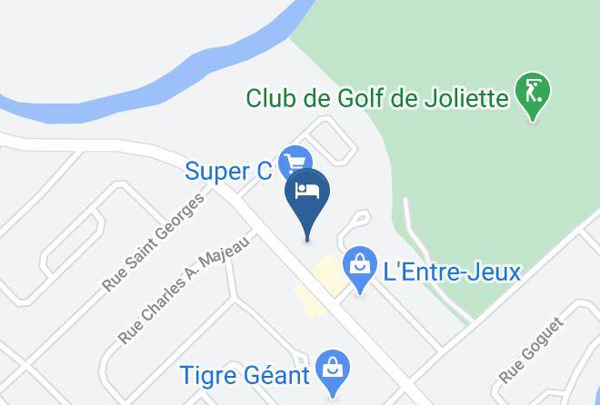 Motel Le Classique Map