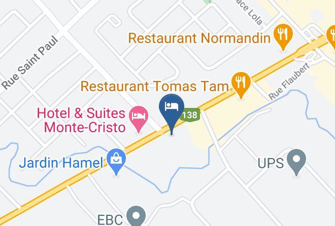 Capitale Nationale - Hotel & Motel Le Luxembourg Maps