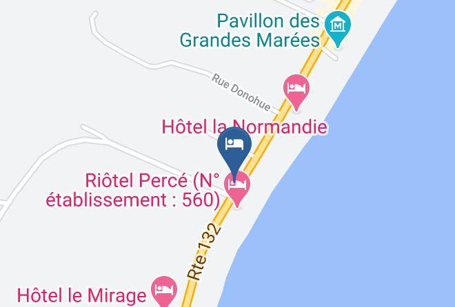 Le Rocher Perce Regional County Municipality - Motel Et Boutique Le Macareux Maps