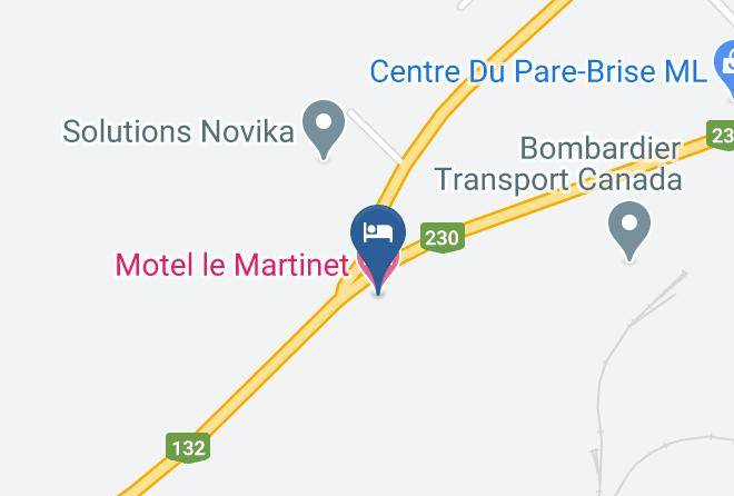 Kamouraska Regional County Municipality - Motel Le Martinet Maps