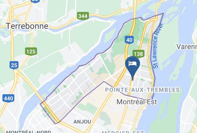 Montreal - Motel Le Paysan Maps