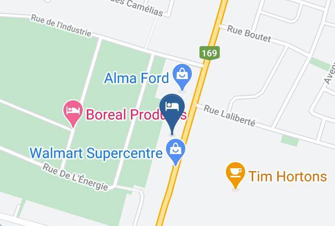 Motel Le Perroquet Map