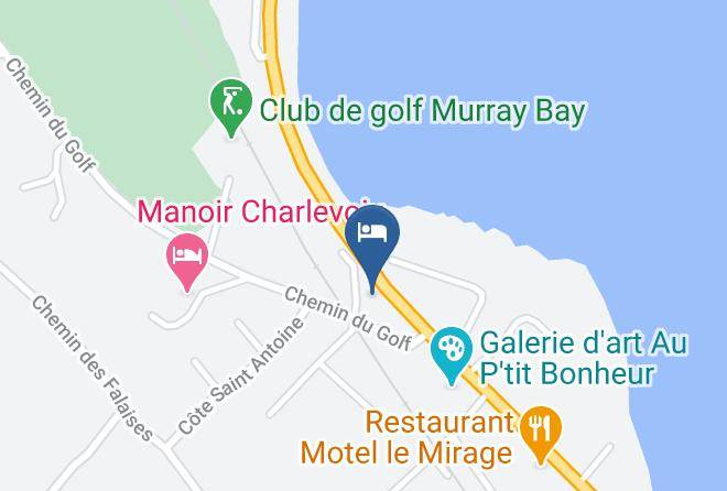 Charlevoix Est Regional County Municipality - Motel Point De Vue Maps
