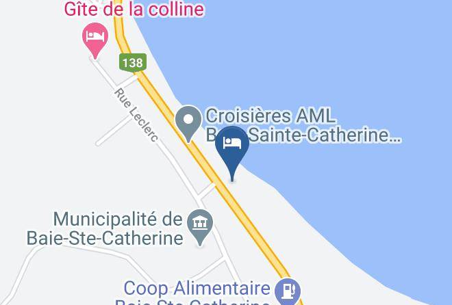 Charlevoix Est Regional County Municipality - Motel Le Vacancier Maps