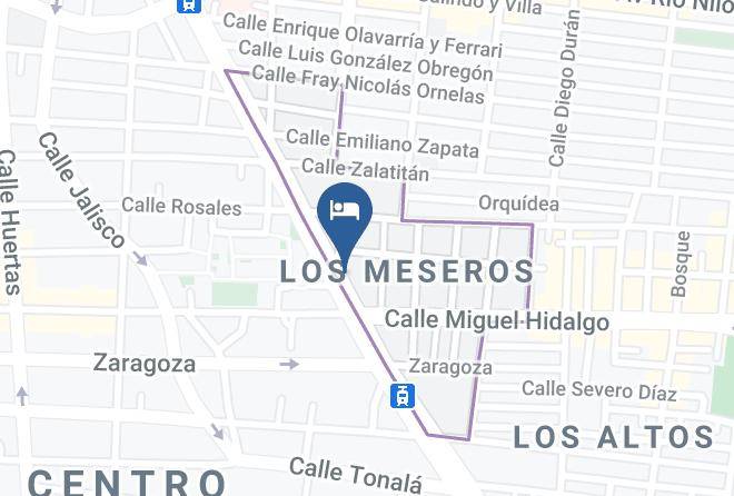Tlaquepaque - Motel Lebaron Maps