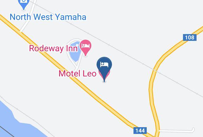 Madawaska - Motel Leo Maps
