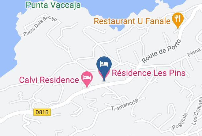 Northernsica - Residence Les Pins Maps
