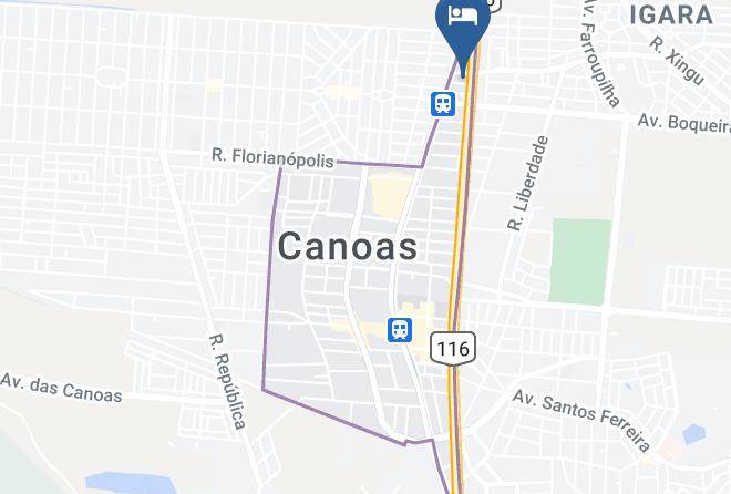Canoas - Motel Liberte Ltda Maps