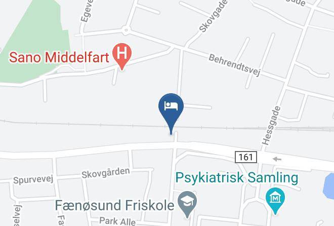 Motel Lillebaelt Map