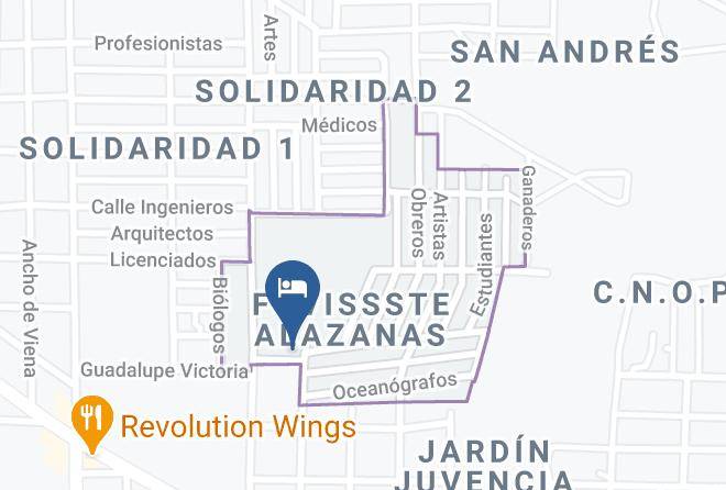 Nuevo Laredo - Motel Lindavista Maps