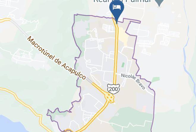 Acapulco De Juarez - Motel Los Claveles Maps