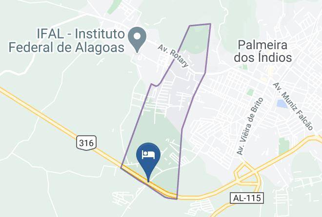 Palmeira Dos Lndios - Los Pampas Maps