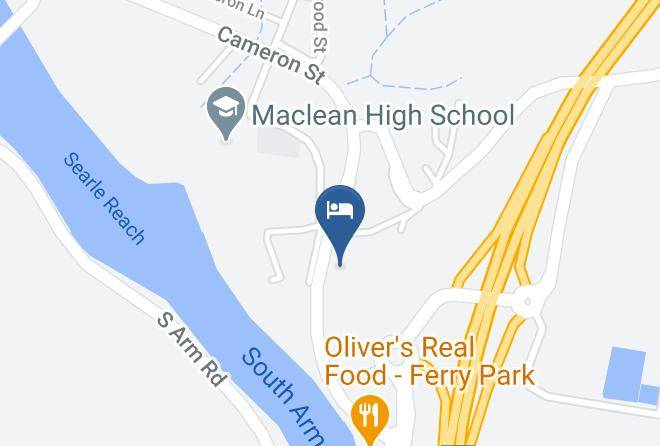 Motel Maclean Map