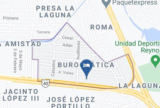 Reynosa - Motel Malibu Maps