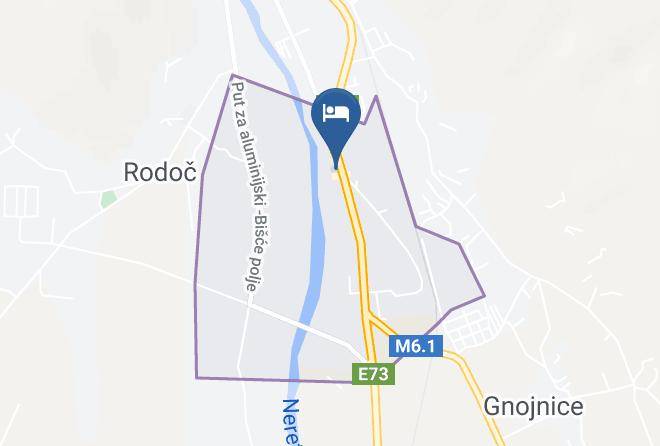 Hercegovacko Neretvanski - Motel Malta Maps