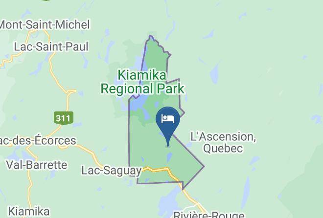 Antoine Labelle Regional County Municipality - Motel Manoir Sur Le Lac Maps
