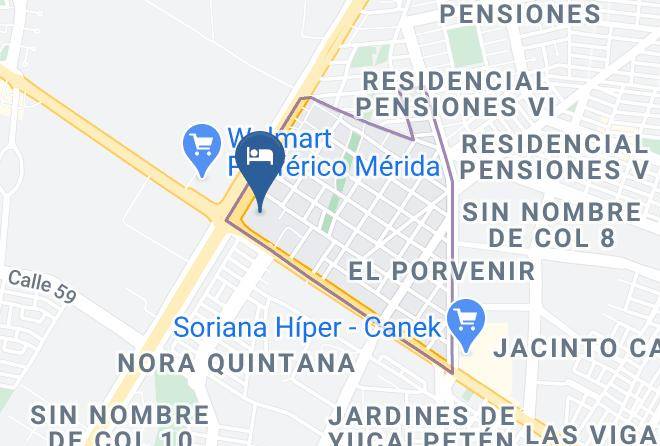Merida - Motel Maracay Maps