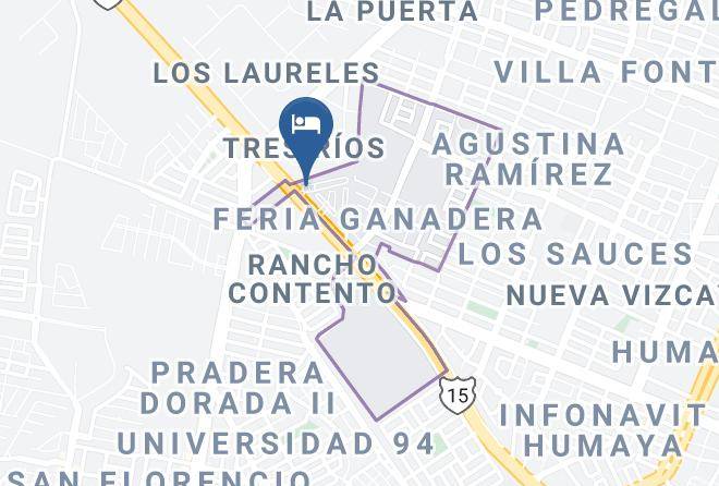 Culiacan - Motel Marbella Maps