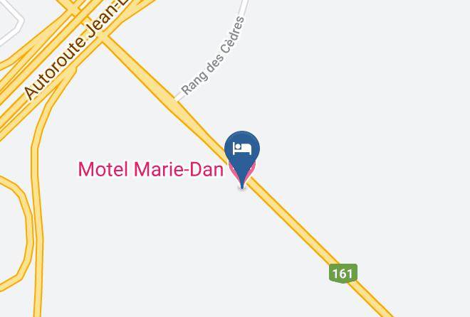 Nicolet Yamaska Regional County Municipality - Motel Marie Dan Maps