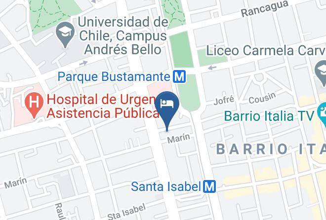Santiago - Motel Marin 014 Maps