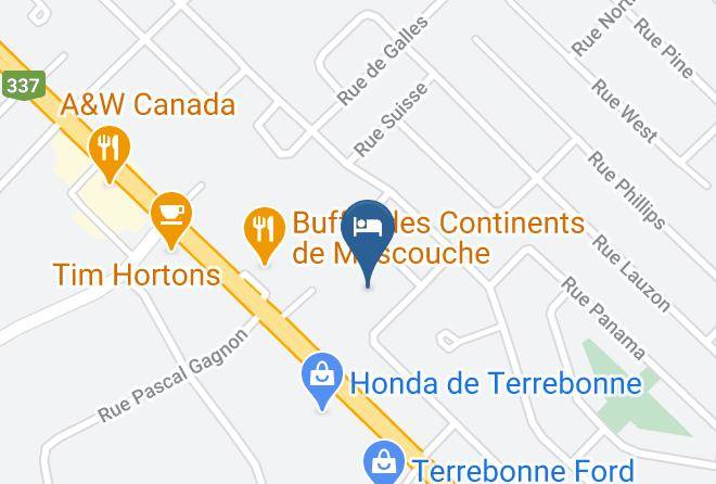 Les Moulins Regional County Municipality - Motel Mascouche Maps