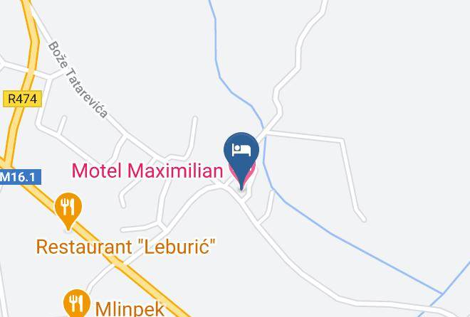 Motel Maximilian Map