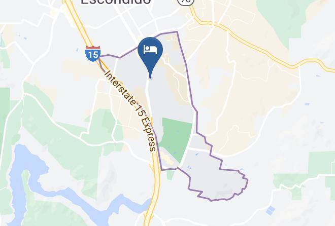 Motel Mediteran Escondido Map