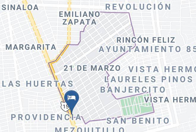 Culiacan - Motel Mercedes Maps