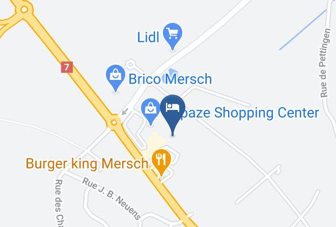 Mersch - Motel Mierscherbierg Maps