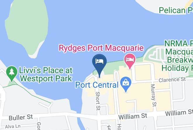 Port Macquarie Hastings - Motel Mid Pacific Maps