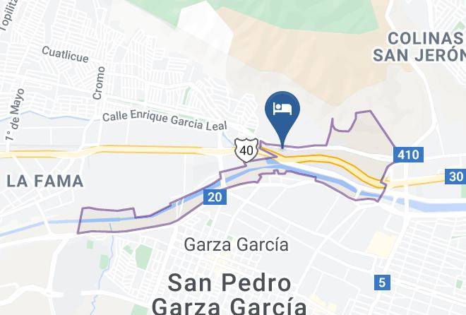 Monterrey - Motel Mirador Maps