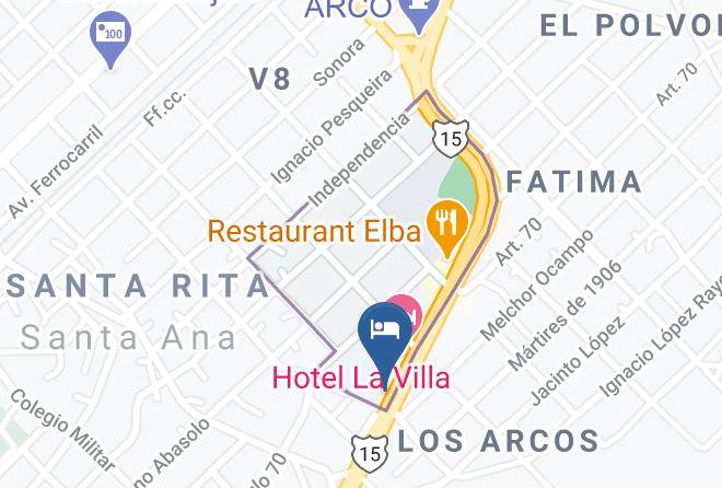 Santa Ana - Motel Mission Maps
