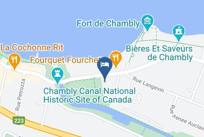 La Vallee Du Richelieu Regional County Municipality - Motel Mon Repos Maps