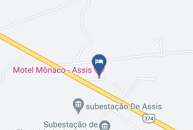 Assis - Motel Monaco Assis Maps