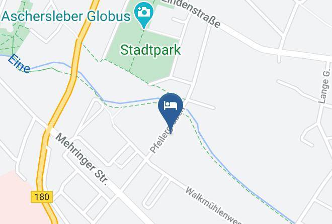 Salzlandkreis - Motel Monteur Pension Maps