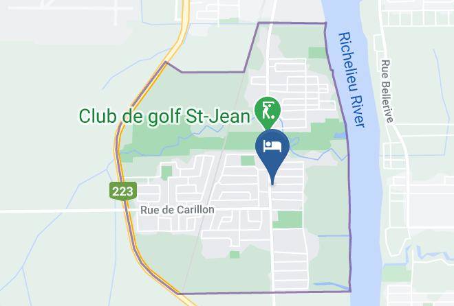 Le Haut Richelieu Regional County Municipality - Motel Montgolfiere Jp Maps