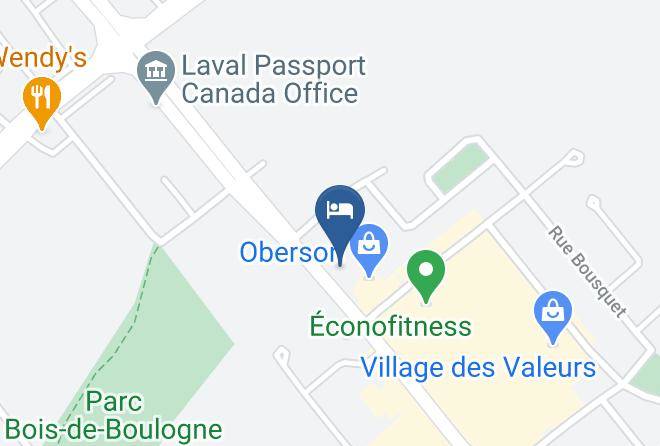 Laval - Motel Newstar Laval Maps