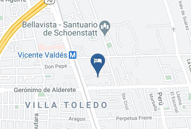 Santiago - Motel Niagara Maps