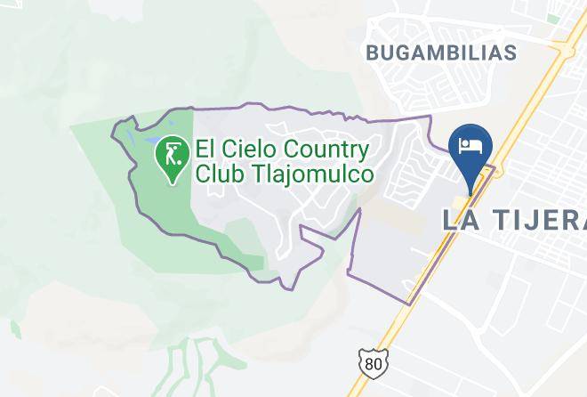Tlajomulco De Zuniga - Motel Nuit Maps