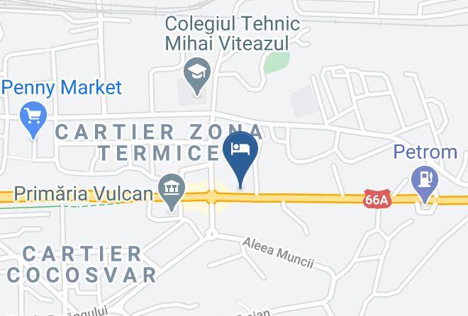 Vulcan - Motel Oana Maps