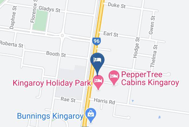 South Burnett - Motel Oasis Maps