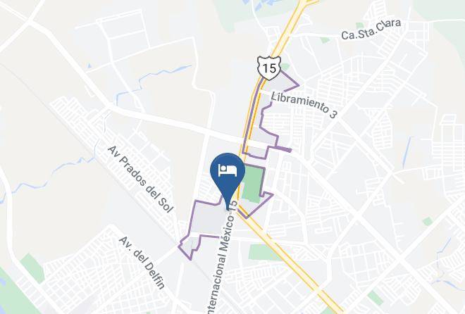 Mazatlan - Motel Oasis Maps
