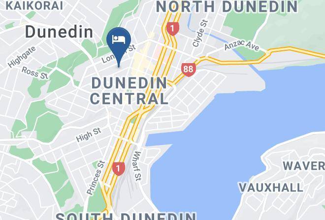 Dunedin - Motel On York Maps