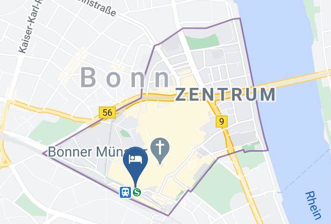 Bonn - Hotel Motel One Bonn Hauptbahnhof Maps
