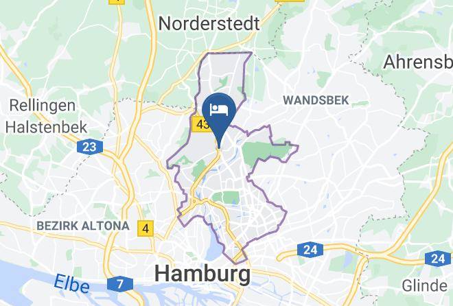 Stadt Hamburg - Hotel Motel One Hamburg Airport Maps