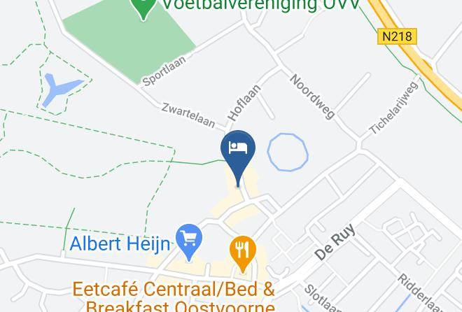 Westvoorne - Motel Oostvoorne Maps