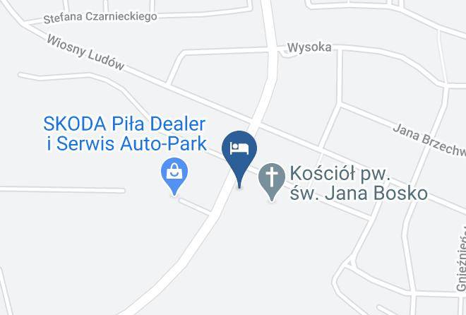 Pilski - Motel Orion Maps