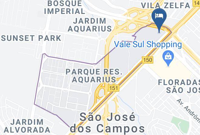 Sao Jose Dos Campos - Motel Orion Maps